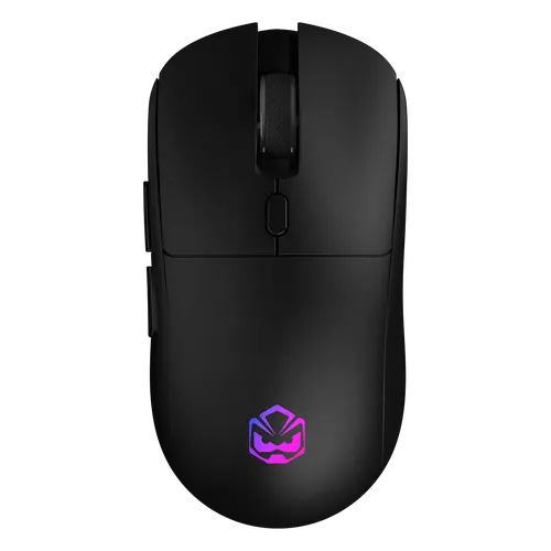 Mouse PCYES Gamer sem Fio Basaran Stealth Black Vulcan 10000DPI RGB 6 Botões PMGBRSTBV