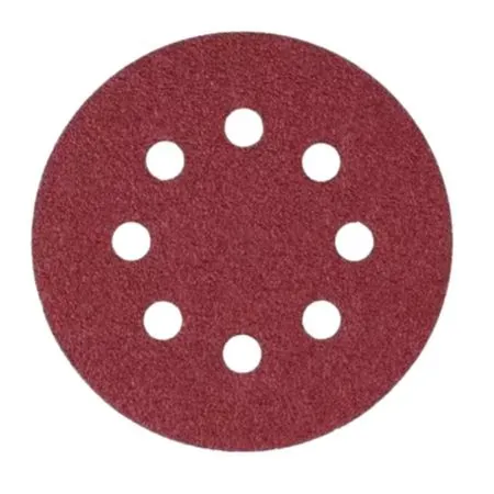 Disco de Lixa Aderente C/ Furo Grão 40 de 125mm Fertak