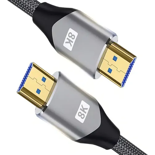 Cabo Hdmi 2.1 8k Gold Ultra Hd Compatível com Ps5 Xbox Series X/s 3 Metros