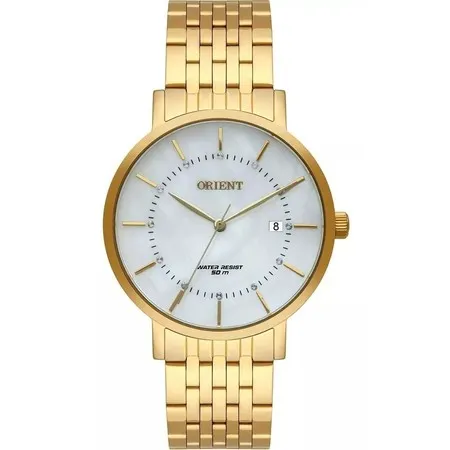 Relógio Orient Feminino Fgss1164 B1kx Dourado Analogico
