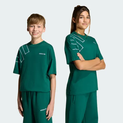 Camiseta Folgada Blocked Kids adidas