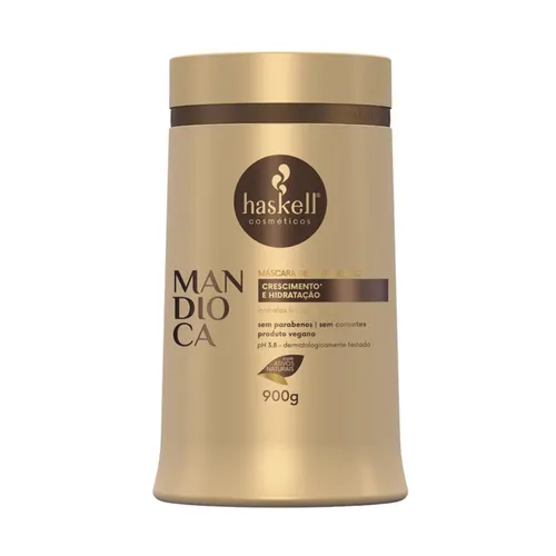 Máscara Tratamento Haskell Mandioca Força Crescimento 900 g