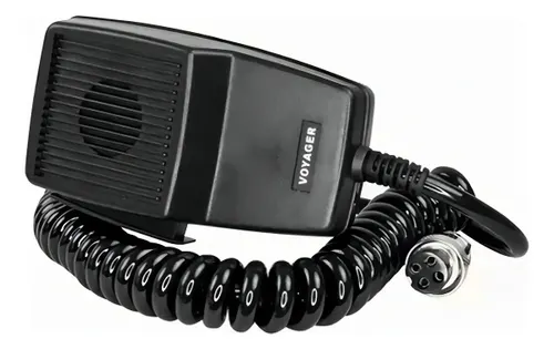 Microfone Ptt Radio Px 4 Pinos Voyager