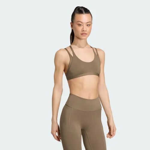 Top de Suporte Leve com Alças Finas Optime Workout Mulher adidas
