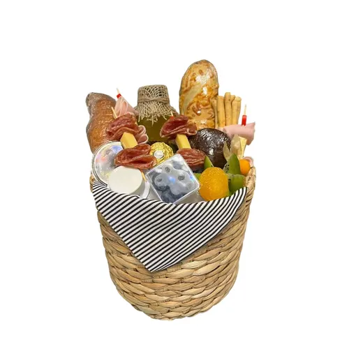 Cesta de Café da Manhã da Felicidade