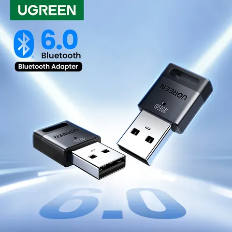 Adaptador USB Bluetooth, Dongle Bluetooth 6.0 para PC Windows 11/10/8.1, Receptor e Transmissor para Teclado/Mouse