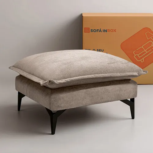 Chaise Modular Boma 60x70x40cm Boucle Sofá inBox