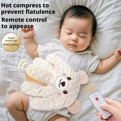 Almofada de Dormir para Bebês com Controle Remoto, Aconchego Calmante e Suave para o Sono Infantil