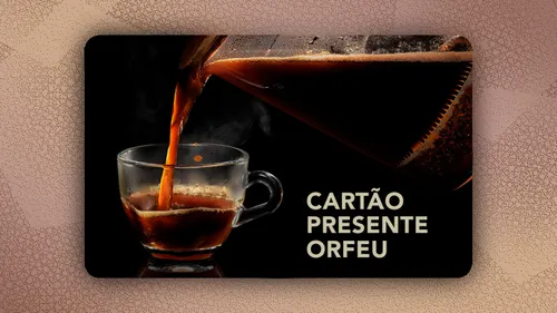 Gift Card Café Orfeu - R$150
