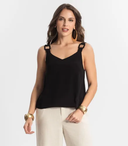 Regata Feminina com Detalhes Endless - Moda Feminina e Masculina, Itens para Casa e Mais l Rovitex