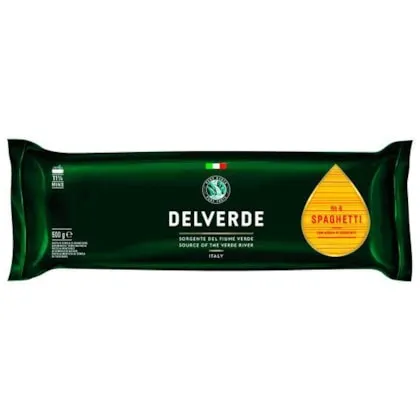 MASSA SPAGHETTI IN N4 DELVERDE 500G