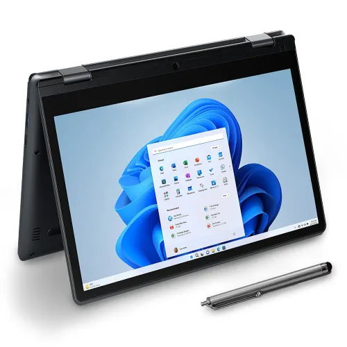 Notebook 2 em 1 Positivo Duo C4128E Intel Celeron N4500 Windows 11 Home 4GB RAM 128GB e MMC 11" LED HD IPS - Cinza - Inclui Microsoft 365*