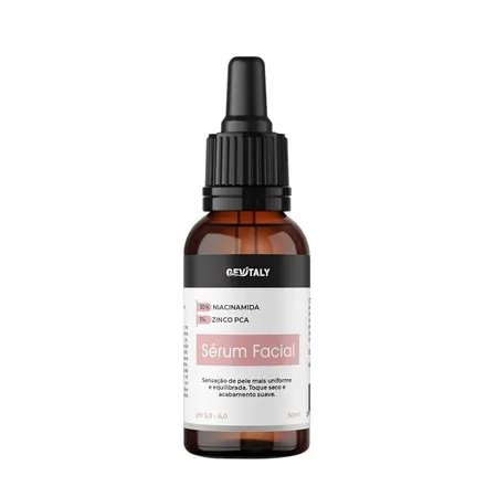 Sérum FaciaL G2 Equilibrante com 10% Niacinamida + 1% Zinco PCA Gevitaly 30ml Cuidados com a Pele Skincare