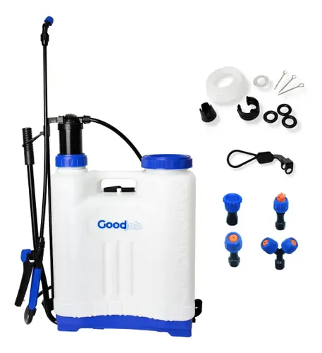 Pulverizador Manual Costal Agrícola 20 Litros Máquina Passar Veneno Insetos GJP200 GoodJob