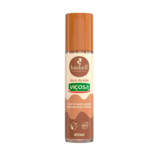 Body Splash Haskell Viçosa Fragrância Doce de Leite 200 ml