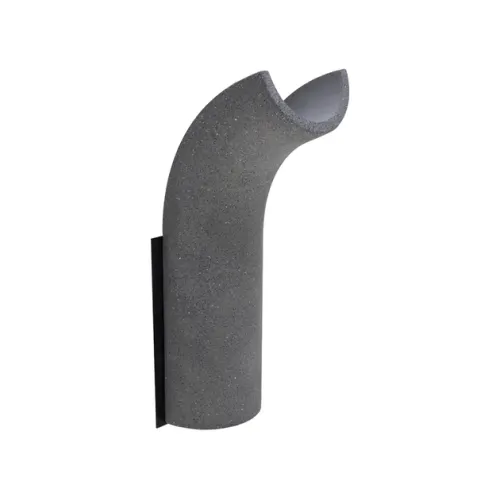Arandela Led Cimento Cinza 4w 3000k Ip65 Pipe