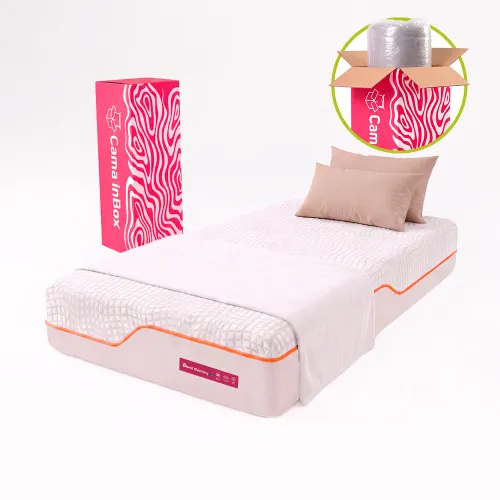 Colchão Blend Memory Fresh com Espuma Viscoelástico Cama inBox