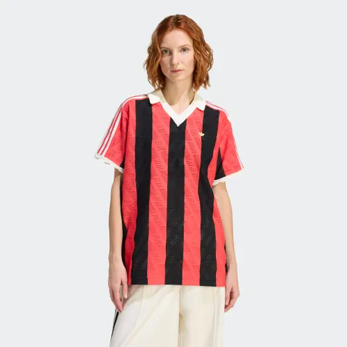 Camisa Polo Manga Curta Mulher adidas