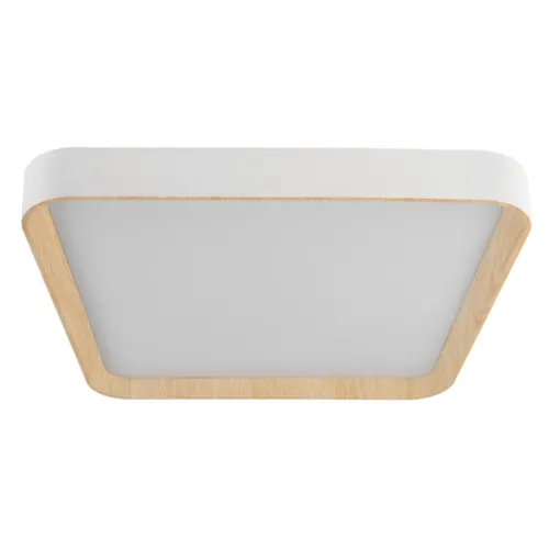 Plafon Led de Sobrepor Quadrado Metal 36w 3000k Eve - BRANCO