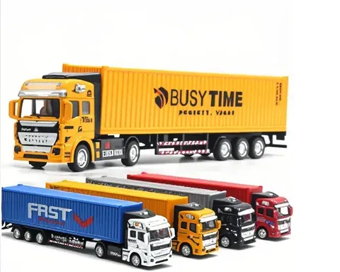 1/48 caminhão contêiner de tamanho grande removível brinquedo de corda presente para crianças