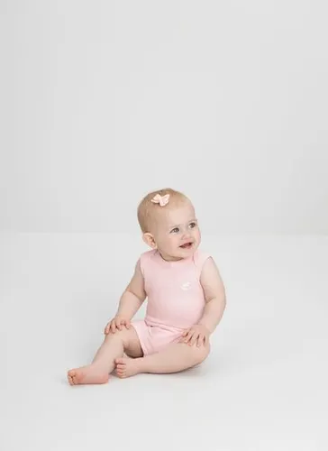 Short Unissex para Bebê em Suedine Essentials (Rosa Claro) Up Baby