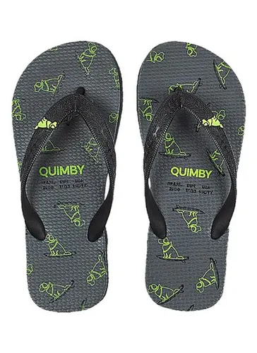 Chinelo Cachorros Infantil para Menino Cinza Escuro