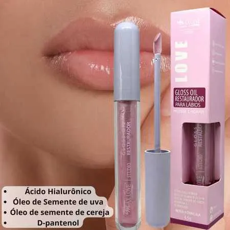 Gloss Oil Restaurador Hidratação intensa para Labios N172 - Max Love
