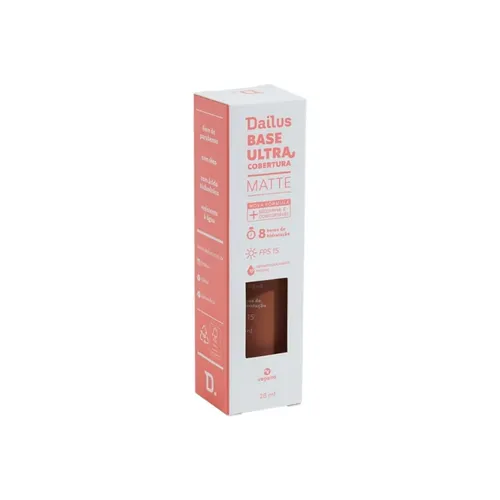 Base Facial Líquida Dailus Ultra Cobertura D10