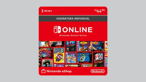 Nintendo Switch Online - 3 Meses