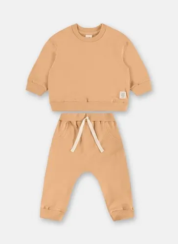 Conjunto Bebê Unissex em Molecotton Sustentável Marrom