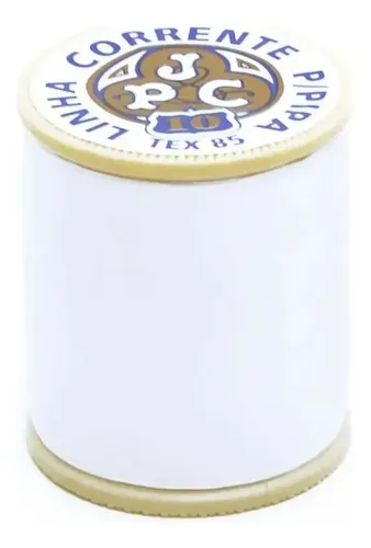 Linha de Pipa Corrente Carretel 500 Jardas Fio 10 - Ccl Toys Cor Branco