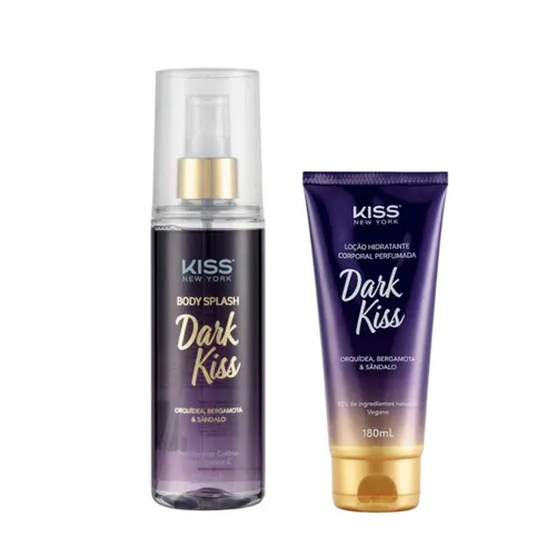 Kit KNY Dark Kiss - Body Splash + Hidratante Corporal