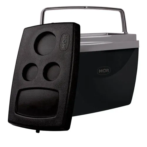Caixa Térmica Mor Polipropileno 34L Preto