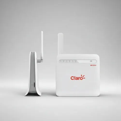 Modem Roteador 3g 4g Zte Mf253v 300mbps Cor Branco