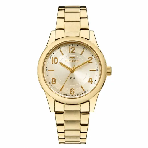 Relógio Analógico Technos Dourado