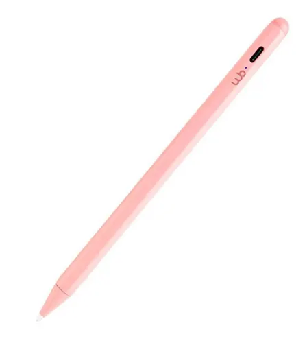 Caneta Pencil para iPad com Rejeição de Palma 1.0mm Rosa Wb