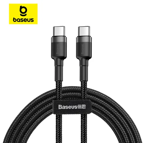 Baseus 100w usb c para usb tipo c cabo para iphone 15 plus pro max usb c pd cabo de carregador rápido USB-C tipo-c cabo para macbook pro