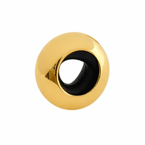 Pingente Argola Pneu 7 mm em Ouro 18K