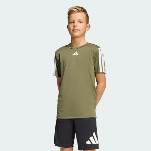 Camiseta Train Essentials Três Listras Infantil Kids adidas
