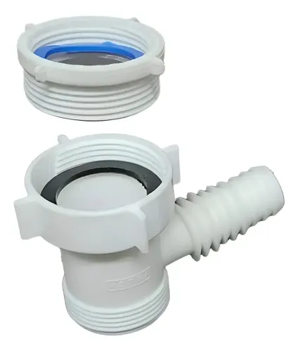 Adaptador Rbv para Máquina de Lavar Louça Sifão Astra Branco