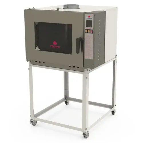 Forno Turbo à Gás Progás PRP-5000NL Gás Natural com 5 Esteiras Biv