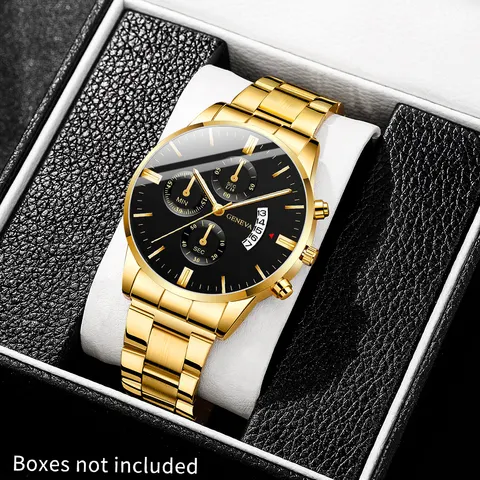 Relógio masculino de peça única, design mais recente, combinando moda e negócios, um acessório perfeito.