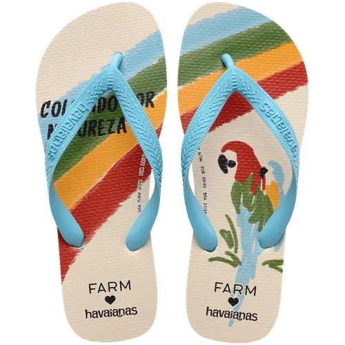 Chinelo Havaianas Farm Colorido por Natureza