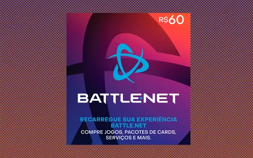 Cartão Presente Battle. Net - R$ 60 [Exclusivo Brasil]