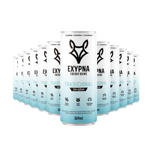 Exypna Energy Drink Tradicional (269ml) – Pack 12 Unidades