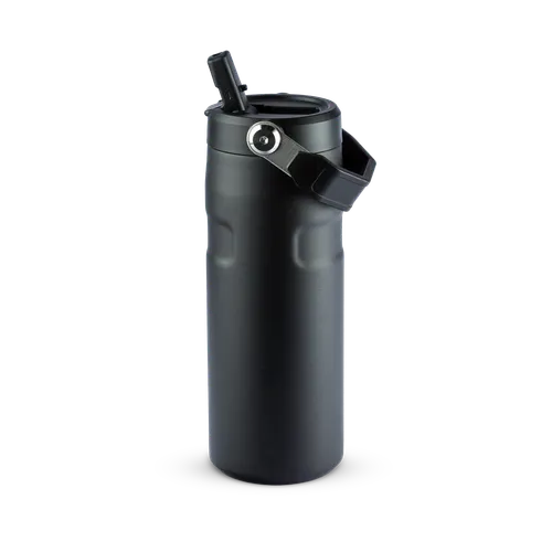 Garrafa Térmica Aerolight Flip Straw Black Stanley 1913 | 473ml