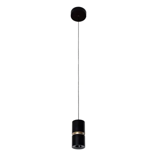 Pendente Led Alumínio Preto Dourado 10w 60° 3000k Hub