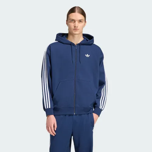 Moletom com Capuz  Adicolor Oversized com Zíper Total Homem adidas