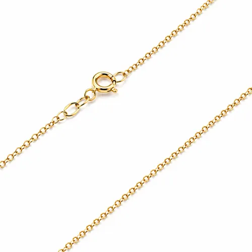 Corrente Elo Português 50 cm em Ouro 18K