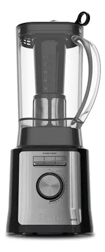 Liquidificador Philco Plq1600p Easy Smart Turbo 3l Philco Preto